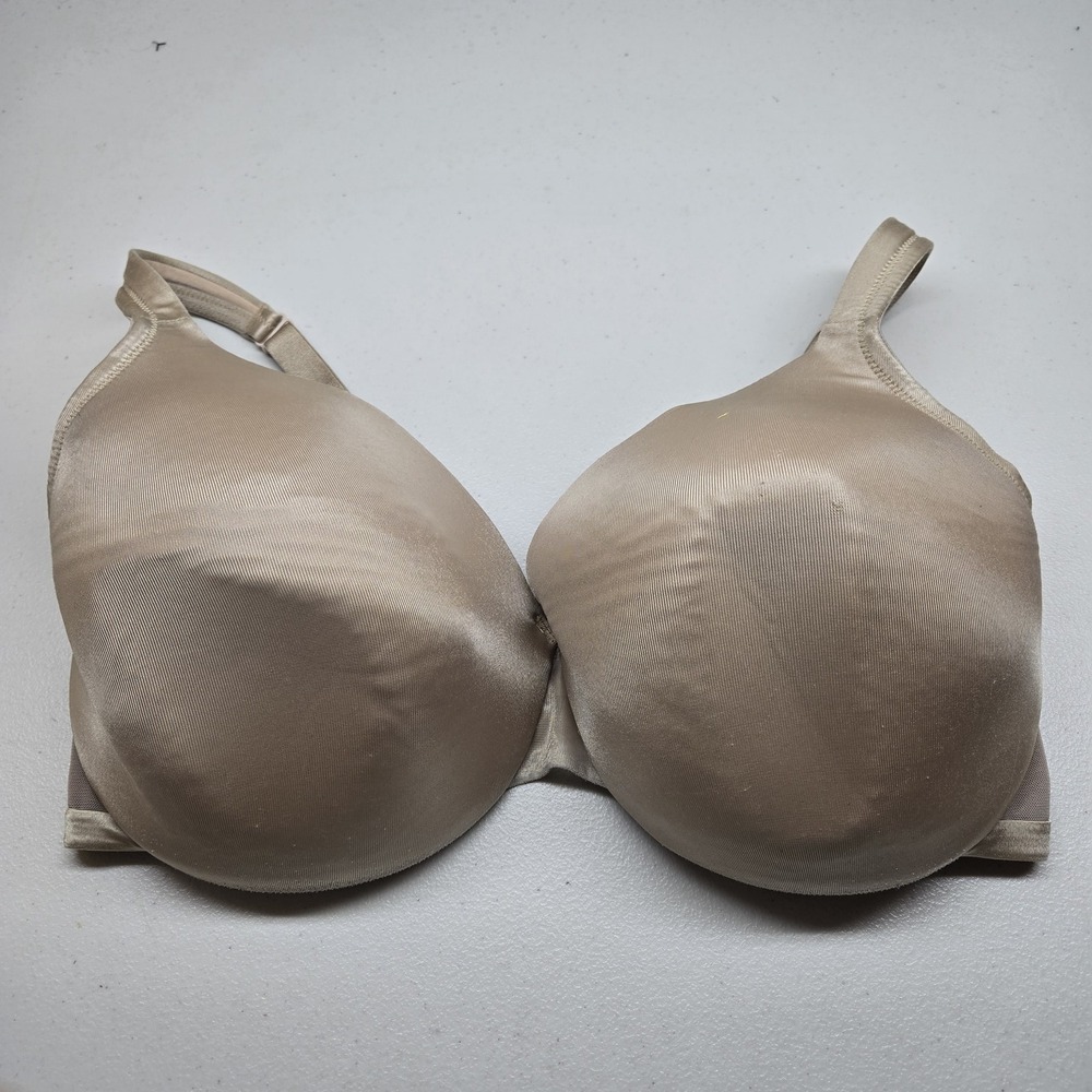 Cacique Women Bra 40G Beige T Shirt Underwired Strap‎ Adjustable